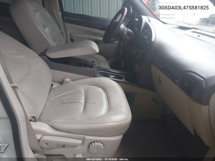 2007 Buick Rendezvous Cxl VIN: 3G5DA03L47S581825 Lot: 42702621