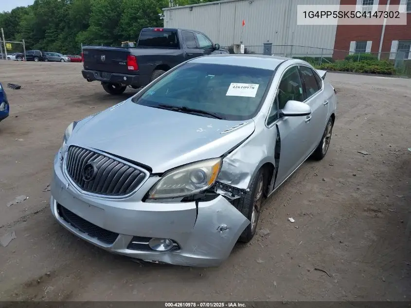 2012 Buick Verano VIN: 1G4PP5SK5C4147302 Lot: 42610978