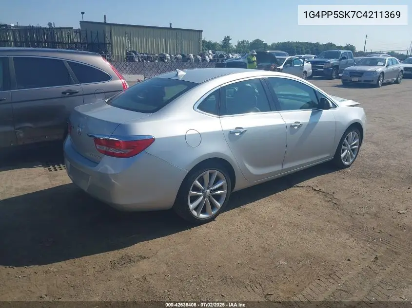 2012 Buick Verano VIN: 1G4PP5SK7C4211369 Lot: 42638408