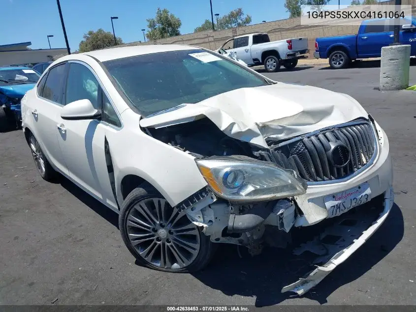 2012 Buick Verano Leather Group VIN: 1G4PS5SKXC4161064 Lot: 42638453