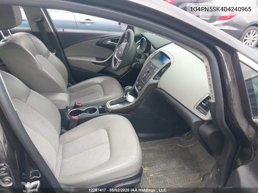 2013 Buick Verano VIN: 1G4PN5SK4D4240965 Lot: 12297417