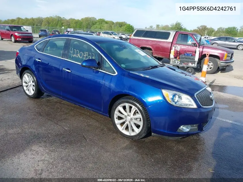 2013 Buick Verano VIN: 1G4PP5SK6D4242761 Lot: 42209322