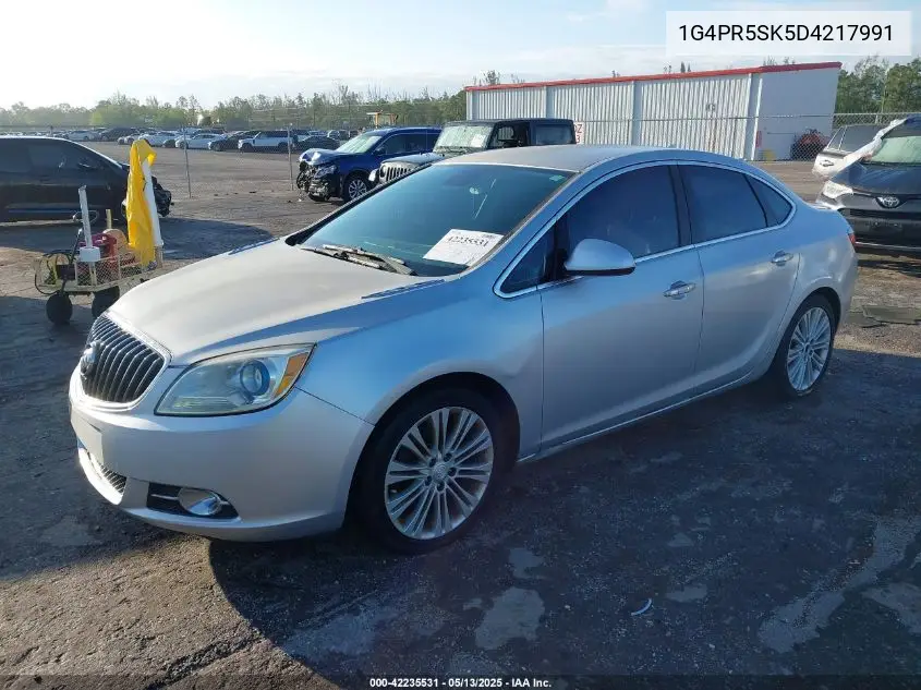 2013 Buick Verano Convenience Group VIN: 1G4PR5SK5D4217991 Lot: 42235531