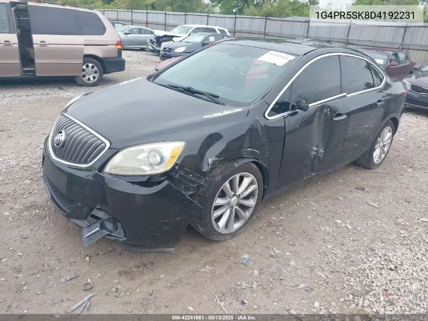 2013 Buick Verano Convenience Group VIN: 1G4PR5SK8D4192231 Lot: 42241661