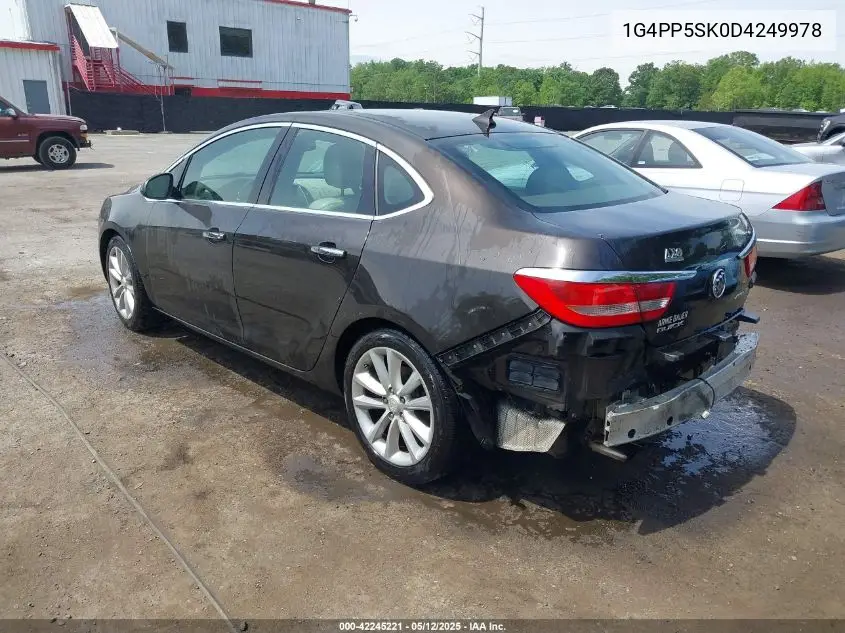2013 Buick Verano VIN: 1G4PP5SK0D4249978 Lot: 42245221