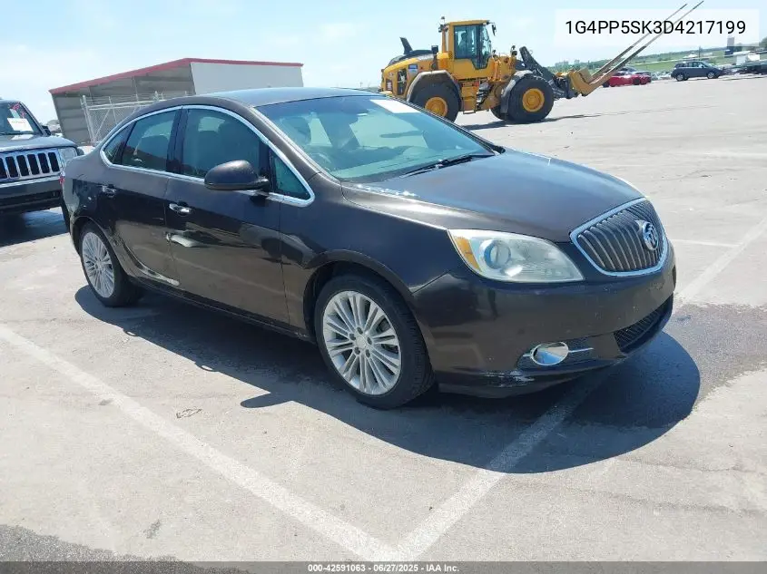 2013 Buick Verano VIN: 1G4PP5SK3D4217199 Lot: 42591063