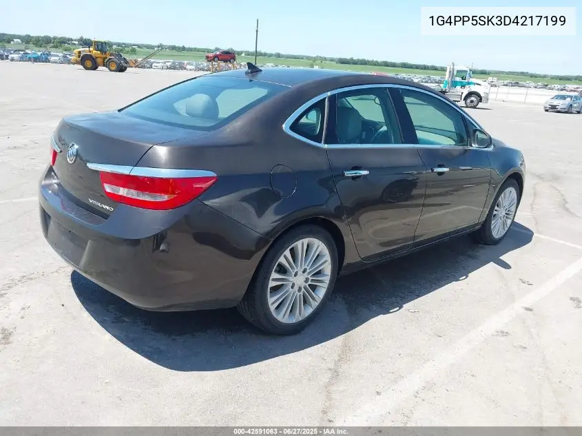 2013 Buick Verano VIN: 1G4PP5SK3D4217199 Lot: 42591063