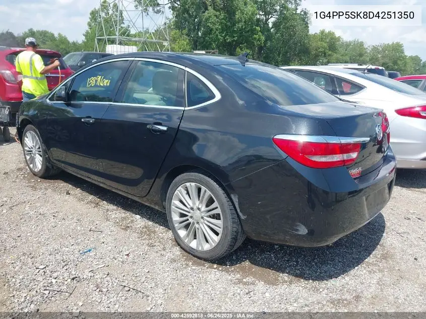 2013 Buick Verano VIN: 1G4PP5SK8D4251350 Lot: 42592818