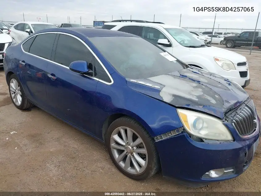 2013 Buick Verano Leather Group VIN: 1G4PS5SK8D4257065 Lot: 42593443