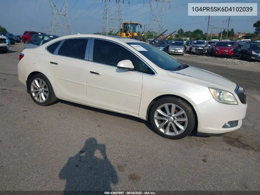 2013 Buick Verano Convenience Group VIN: 1G4PR5SK6D4102039 Lot: 42607997