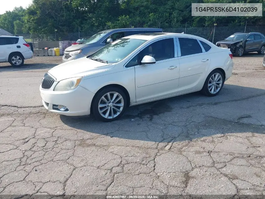 2013 Buick Verano Convenience Group VIN: 1G4PR5SK6D4102039 Lot: 42607997