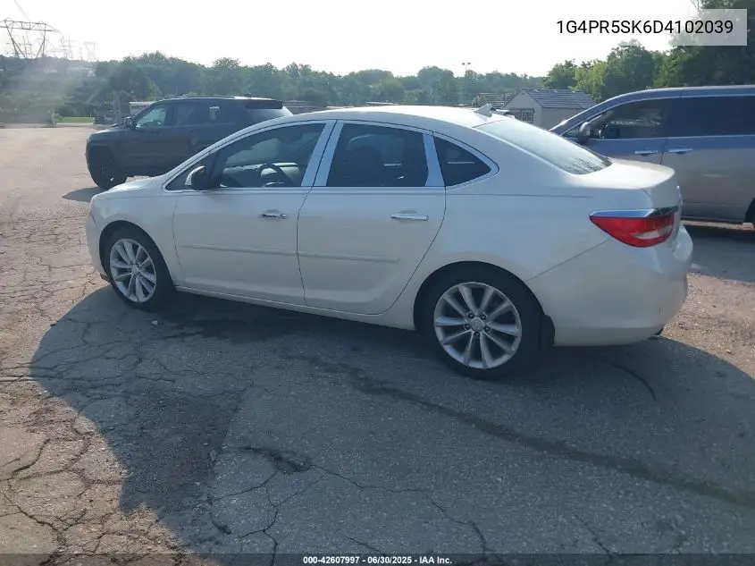 2013 Buick Verano Convenience Group VIN: 1G4PR5SK6D4102039 Lot: 42607997