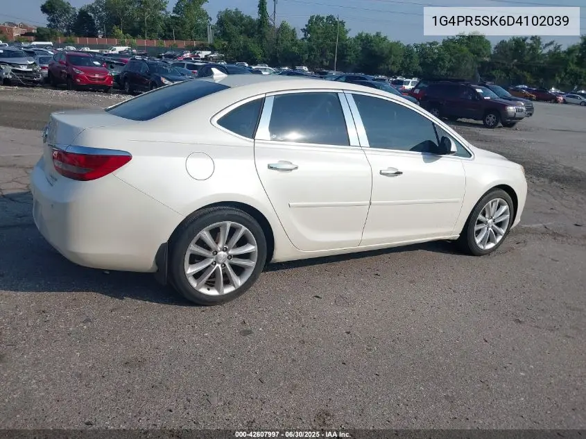 2013 Buick Verano Convenience Group VIN: 1G4PR5SK6D4102039 Lot: 42607997