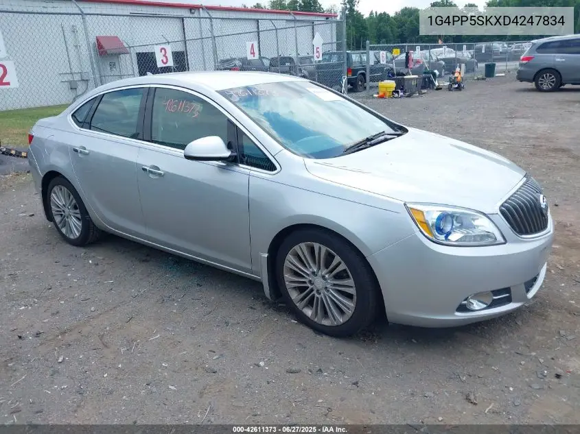 2013 Buick Verano VIN: 1G4PP5SKXD4247834 Lot: 42611373