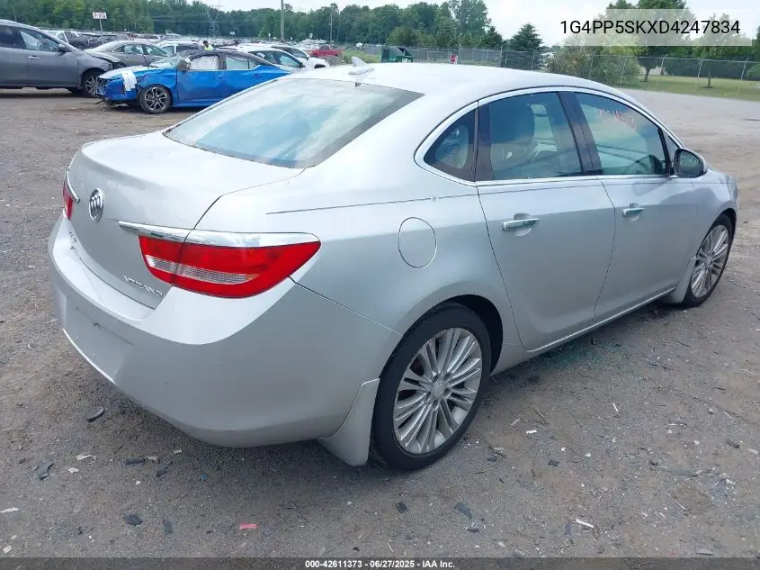 2013 Buick Verano VIN: 1G4PP5SKXD4247834 Lot: 42611373