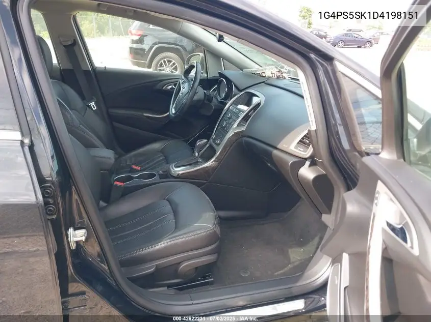 2013 Buick Verano Leather Group VIN: 1G4PS5SK1D4198151 Lot: 42622231
