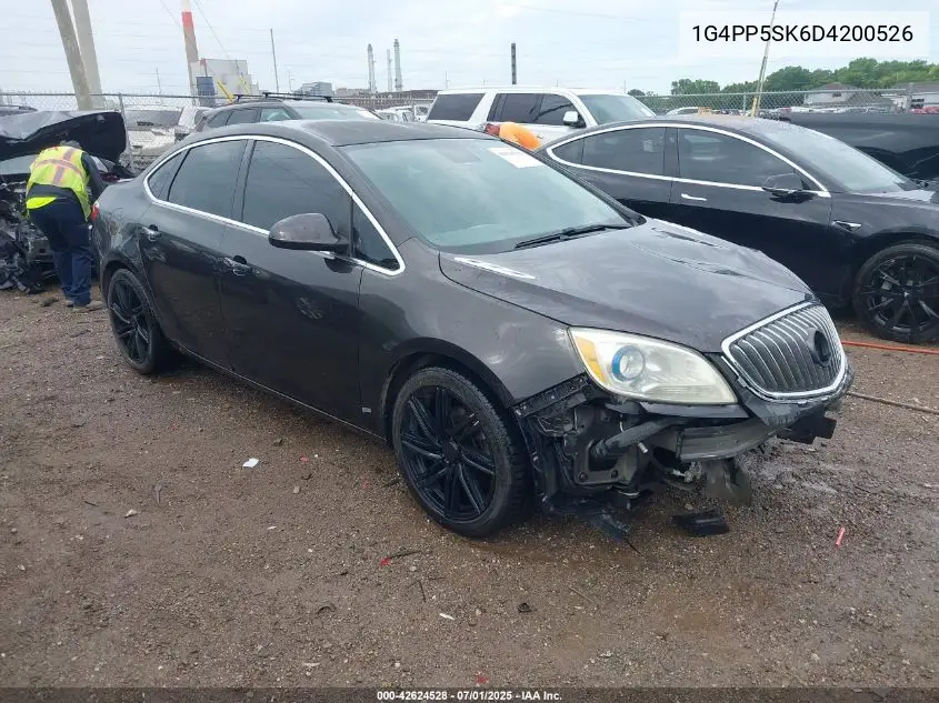 2013 Buick Verano VIN: 1G4PP5SK6D4200526 Lot: 42624528
