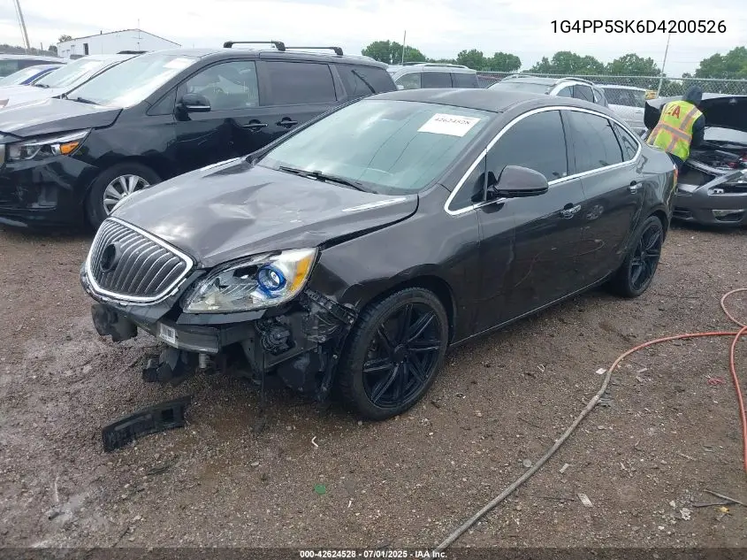 2013 Buick Verano VIN: 1G4PP5SK6D4200526 Lot: 42624528