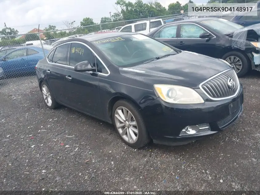 2013 Buick Verano Convenience VIN: 1G4PR5SK9D4148917 Lot: 42644289