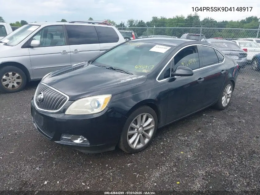 2013 Buick Verano Convenience VIN: 1G4PR5SK9D4148917 Lot: 42644289