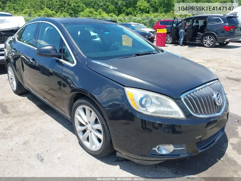 2014 Buick Verano Convenience Group VIN: 1G4PR5SK1E4147147 Lot: 42242754