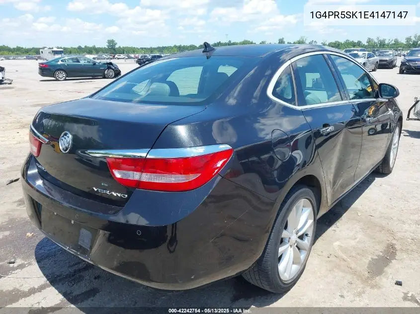 2014 Buick Verano Convenience Group VIN: 1G4PR5SK1E4147147 Lot: 42242754