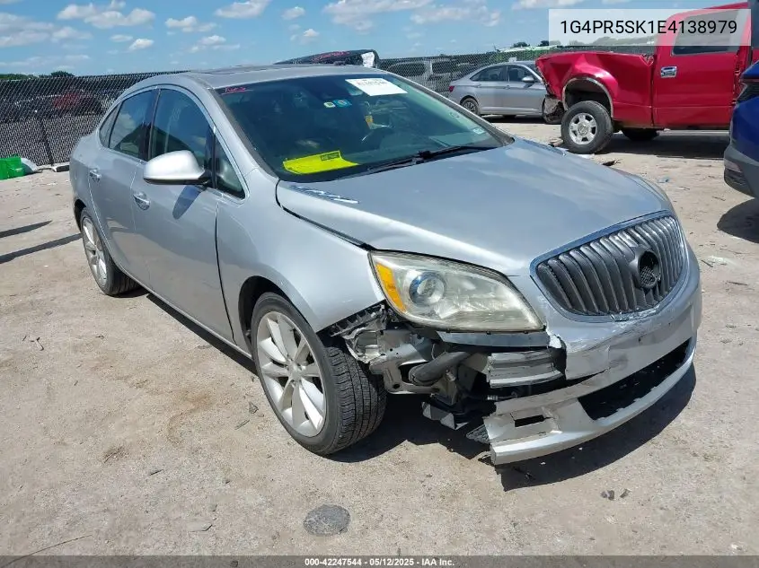 2014 Buick Verano Convenience Group VIN: 1G4PR5SK1E4138979 Lot: 42247544