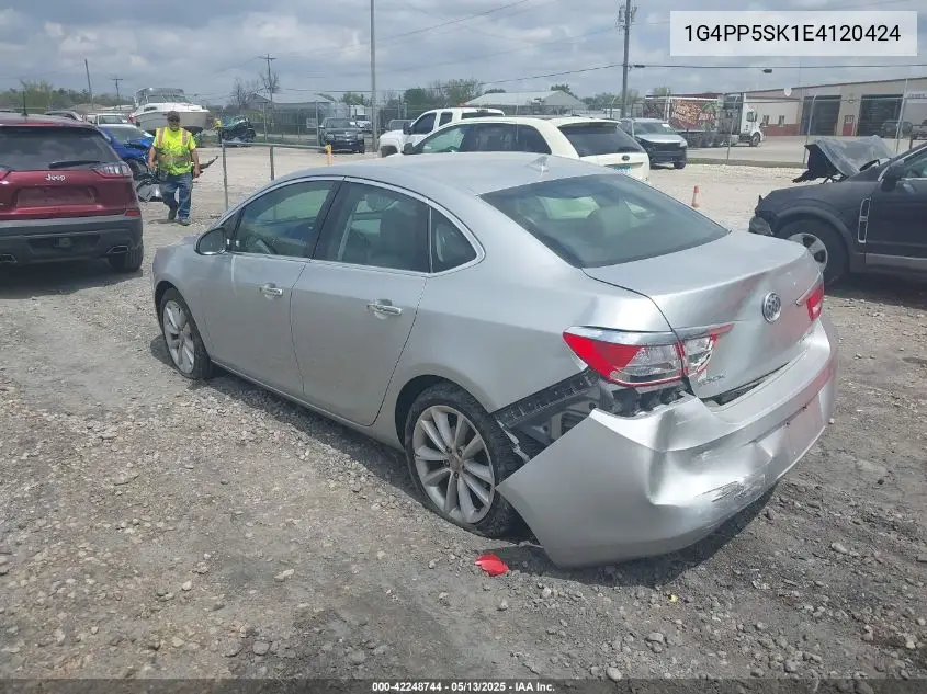 2014 Buick Verano VIN: 1G4PP5SK1E4120424 Lot: 42248744