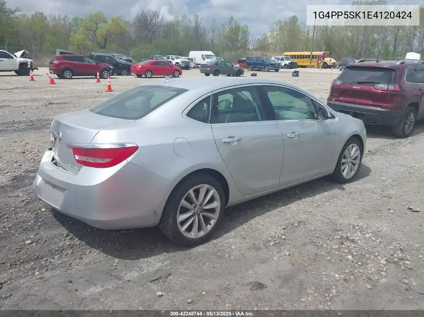 2014 Buick Verano VIN: 1G4PP5SK1E4120424 Lot: 42248744