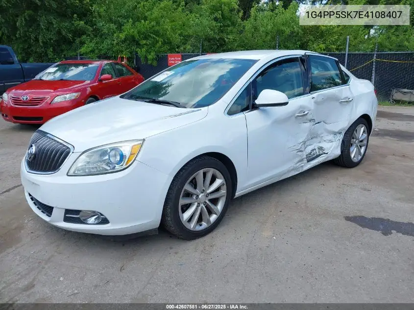 2014 Buick Verano VIN: 1G4PP5SK7E4108407 Lot: 42607581