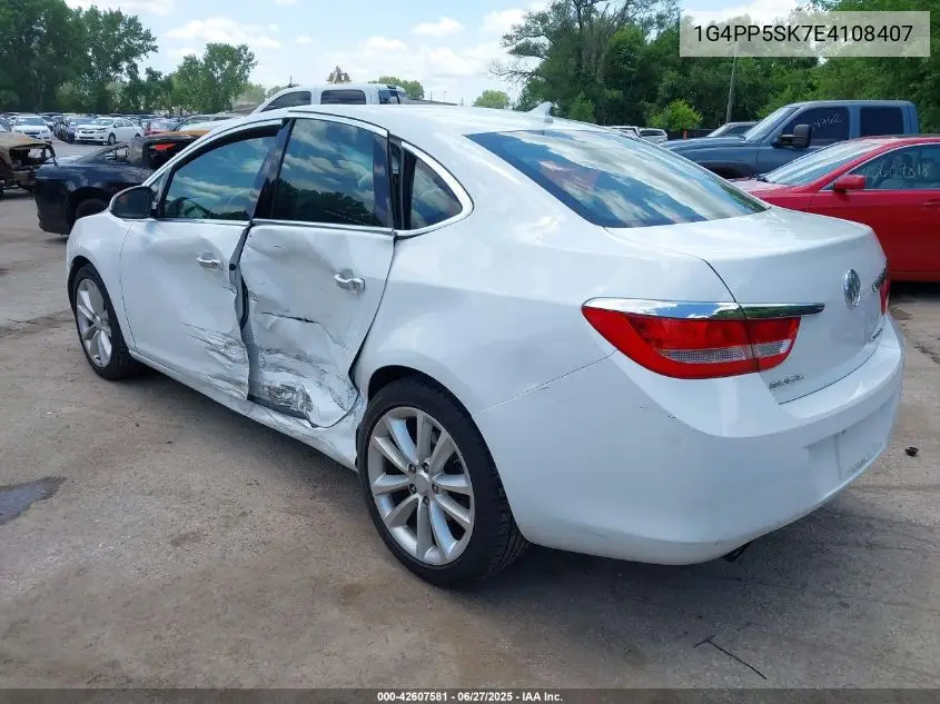 2014 Buick Verano VIN: 1G4PP5SK7E4108407 Lot: 42607581