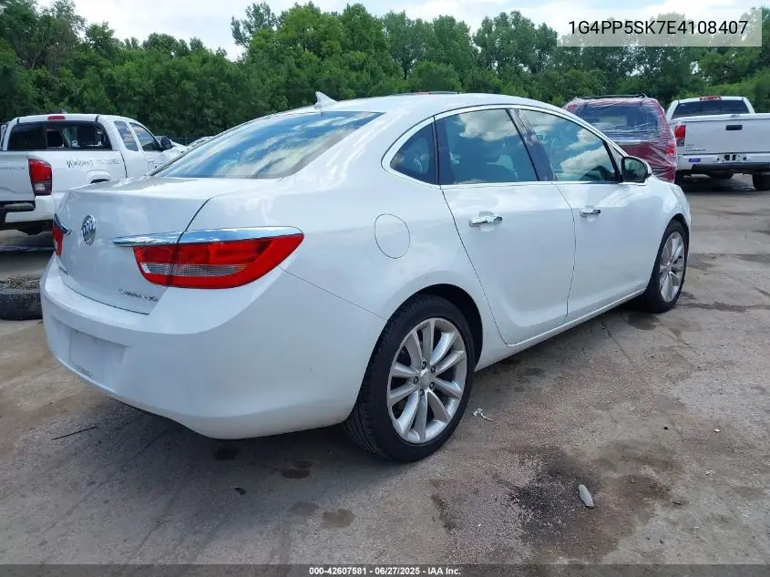 2014 Buick Verano VIN: 1G4PP5SK7E4108407 Lot: 42607581