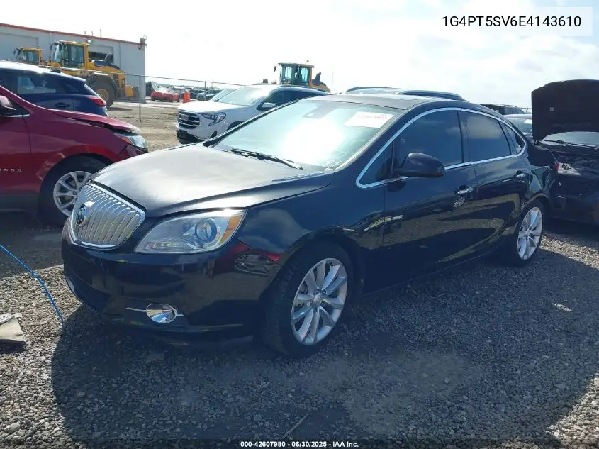 2014 Buick Verano Premium VIN: 1G4PT5SV6E4143610 Lot: 42607980