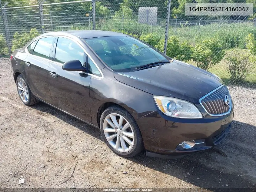 2014 Buick Verano Convenience Group VIN: 1G4PR5SK2E4160067 Lot: 42632498
