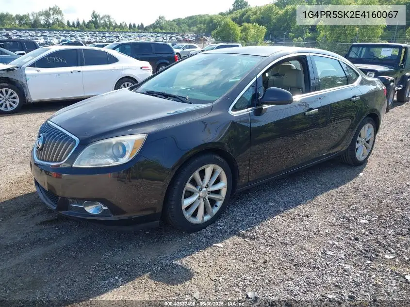 2014 Buick Verano Convenience Group VIN: 1G4PR5SK2E4160067 Lot: 42632498