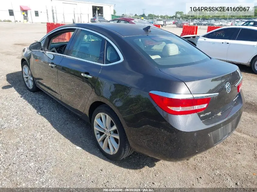 2014 Buick Verano Convenience Group VIN: 1G4PR5SK2E4160067 Lot: 42632498