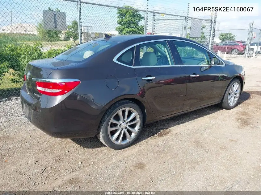 2014 Buick Verano Convenience Group VIN: 1G4PR5SK2E4160067 Lot: 42632498