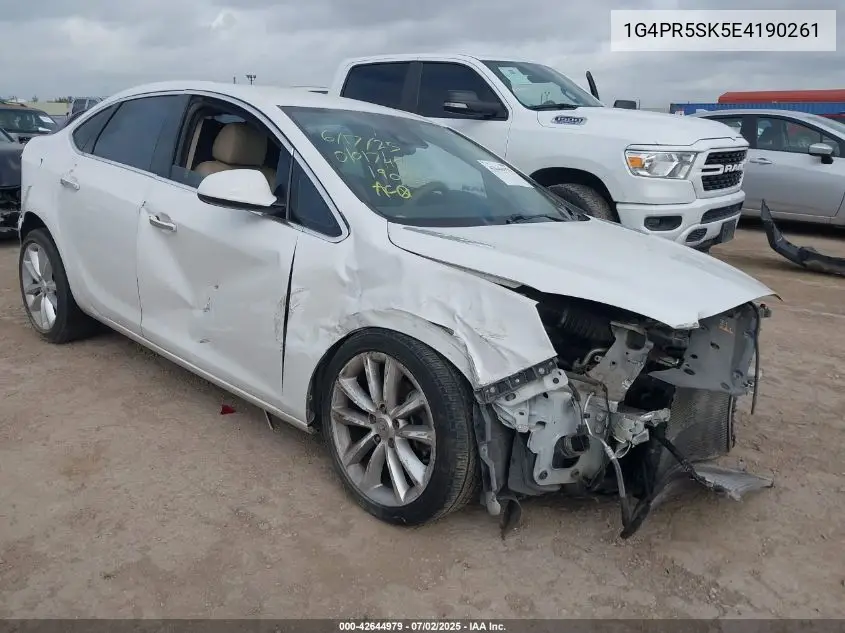 2014 Buick Verano Convenience Group VIN: 1G4PR5SK5E4190261 Lot: 42644979