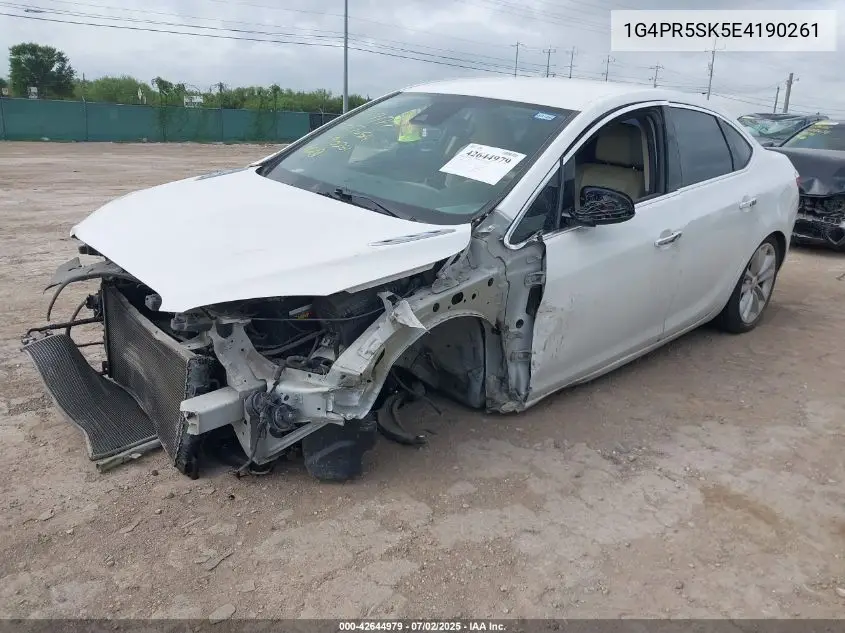2014 Buick Verano Convenience Group VIN: 1G4PR5SK5E4190261 Lot: 42644979
