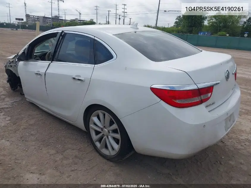 2014 Buick Verano Convenience Group VIN: 1G4PR5SK5E4190261 Lot: 42644979