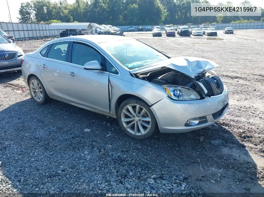 2014 Buick Verano VIN: 1G4PP5SKXE4215967 Lot: 42652550