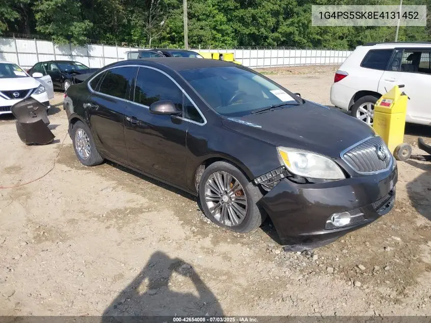 2014 Buick Verano Leather Group VIN: 1G4PS5SK8E4131452 Lot: 42654008
