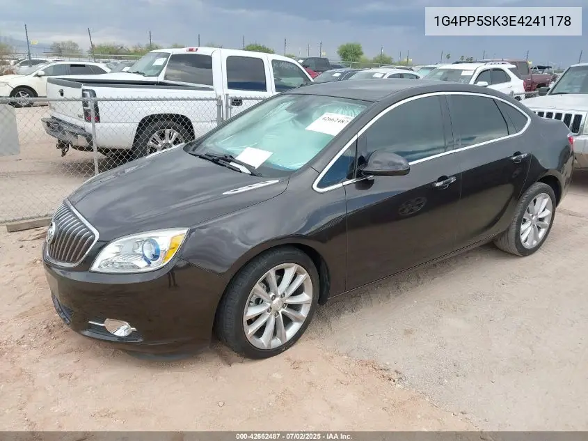 2014 Buick Verano VIN: 1G4PP5SK3E4241178 Lot: 42662487