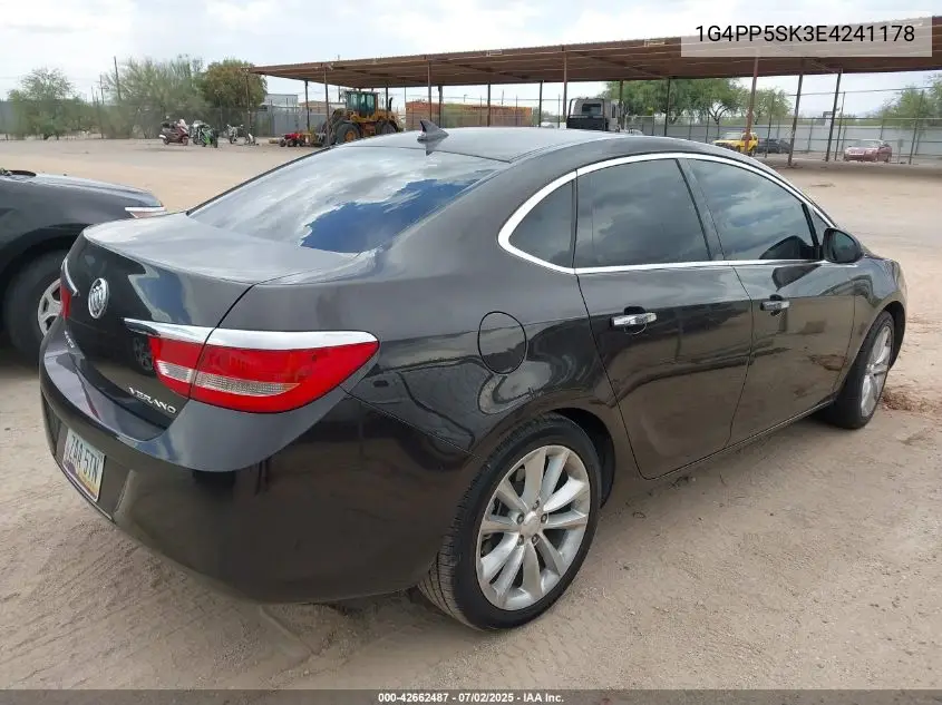2014 Buick Verano VIN: 1G4PP5SK3E4241178 Lot: 42662487