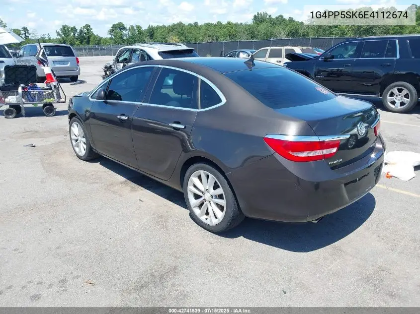 2014 Buick Verano VIN: 1G4PP5SK6E4112674 Lot: 42741539