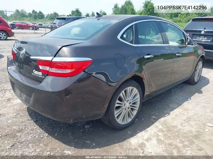 2014 Buick Verano VIN: 1G4PP5SK7E4142296 Lot: 42746521