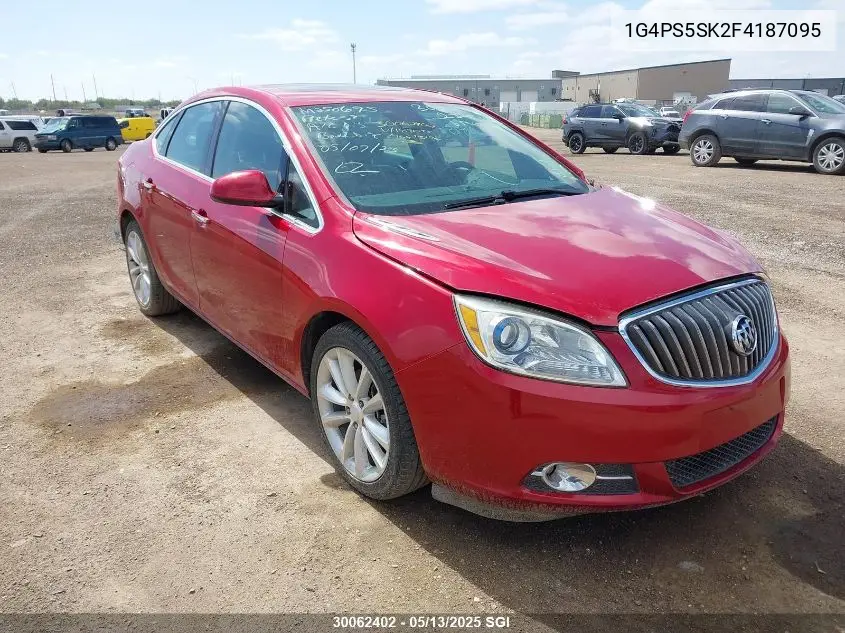 2015 Buick Verano VIN: 1G4PS5SK2F4187095 Lot: 30062402
