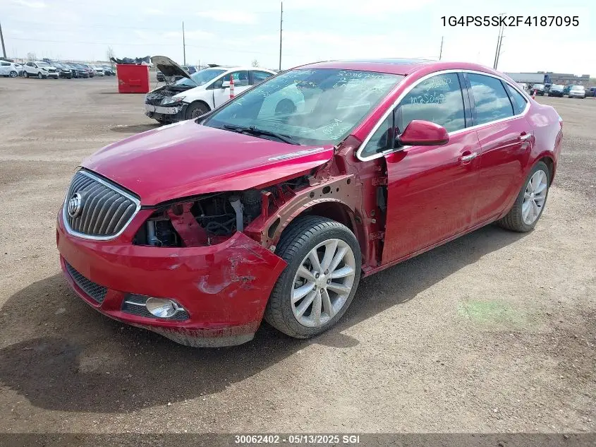 2015 Buick Verano VIN: 1G4PS5SK2F4187095 Lot: 30062402
