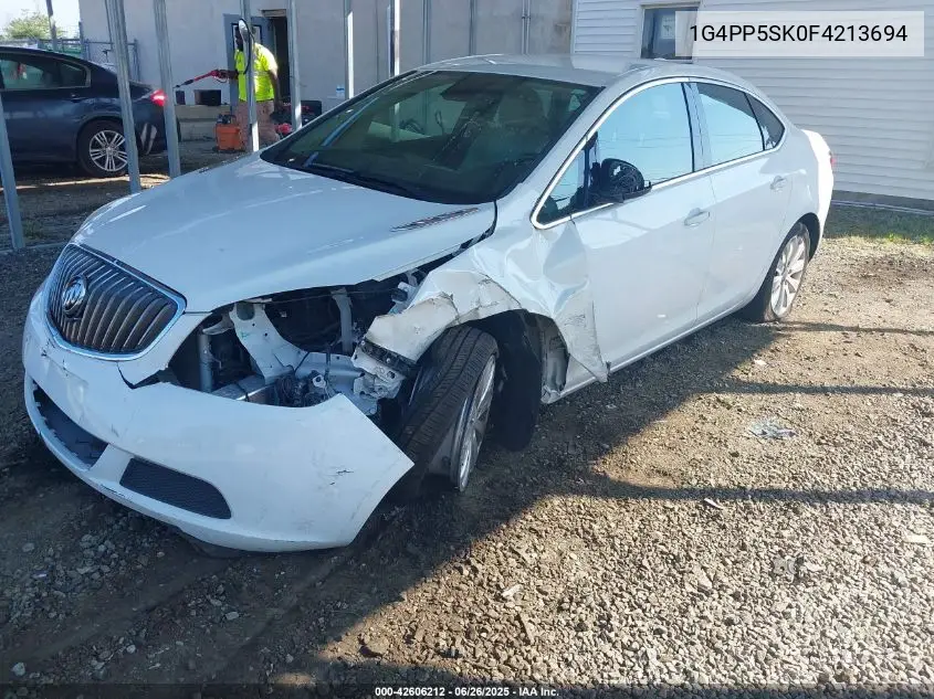 2015 Buick Verano VIN: 1G4PP5SK0F4213694 Lot: 42606212