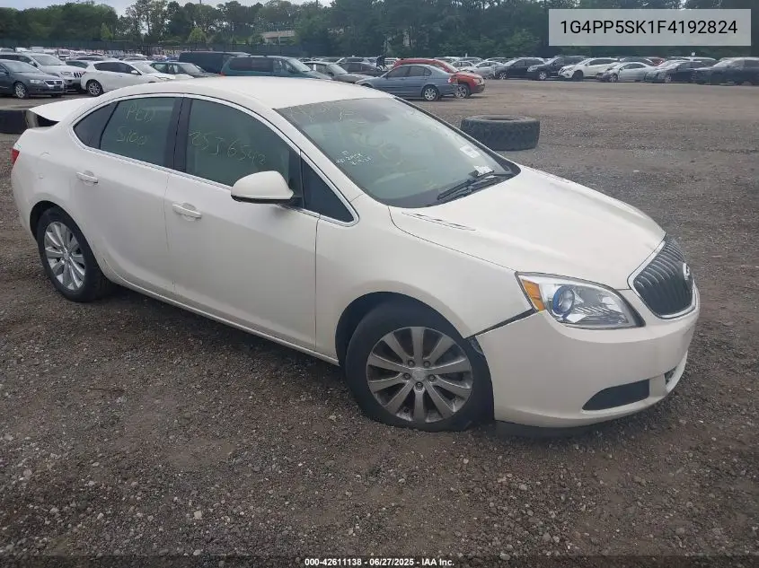 2015 Buick Verano VIN: 1G4PP5SK1F4192824 Lot: 42611138